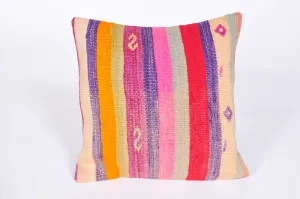 Kilim Pillow 16inx16in