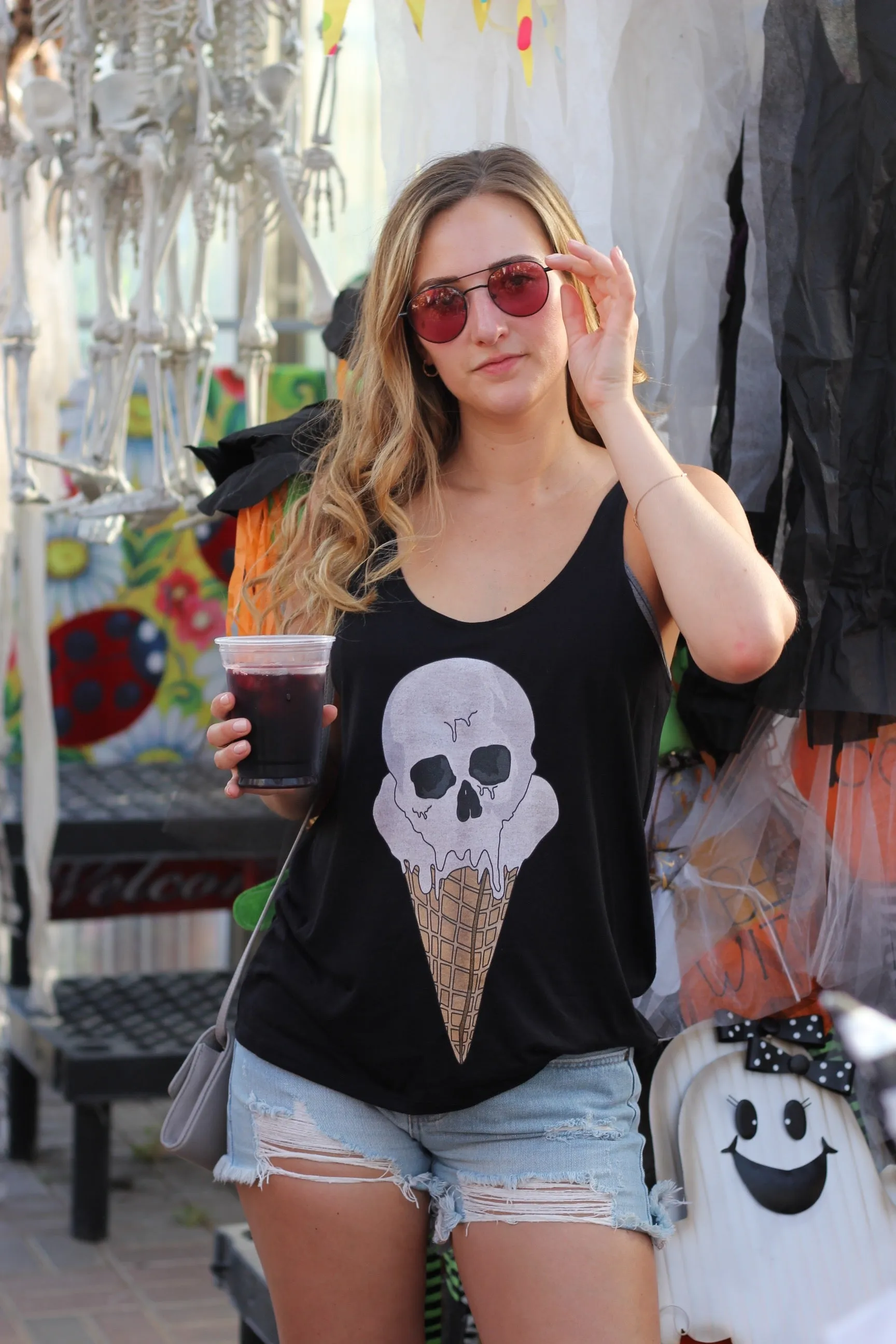 Killer Ice Cream Slouchy Tank