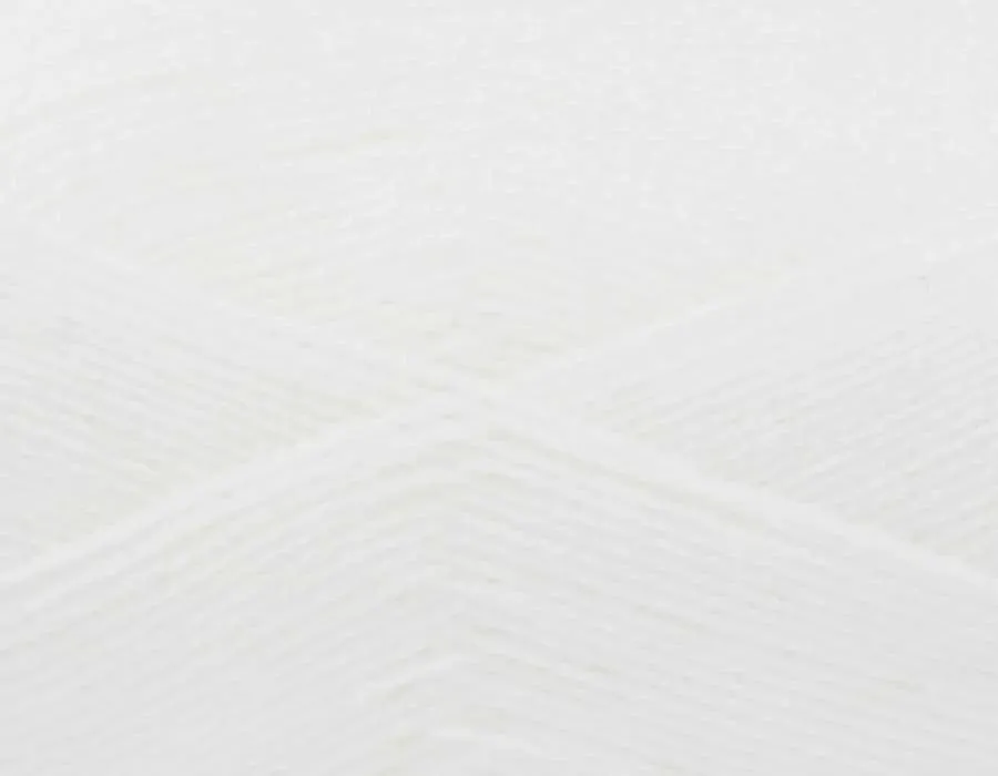 King Cole Big Value Baby 4ply White