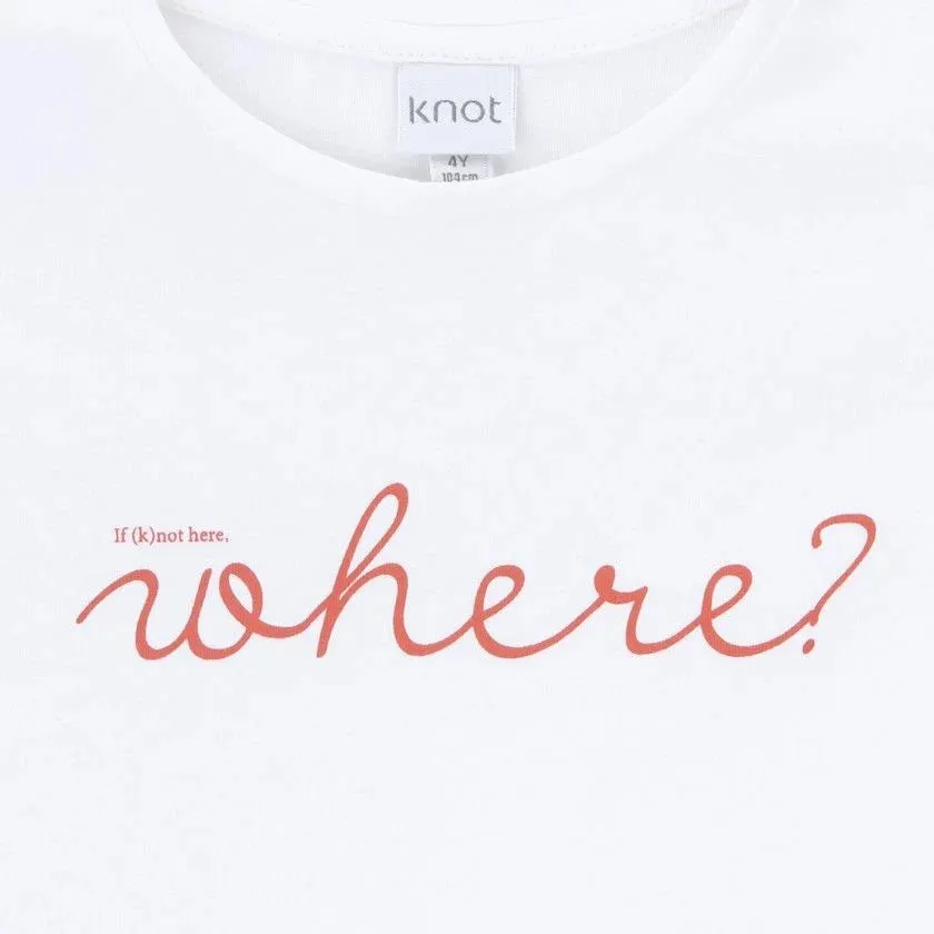 Knot Kids Where T-Shirt