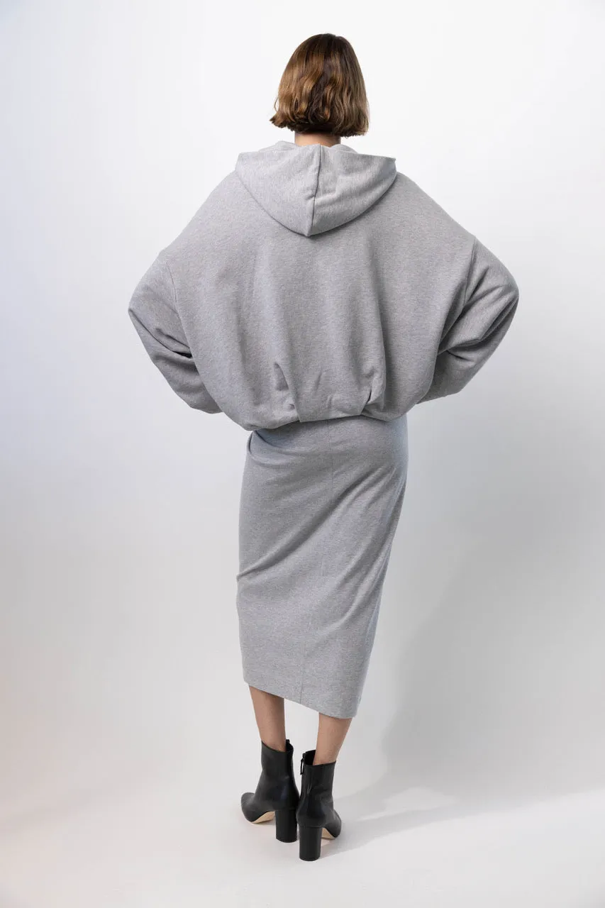 Knotted Jersey Skirt