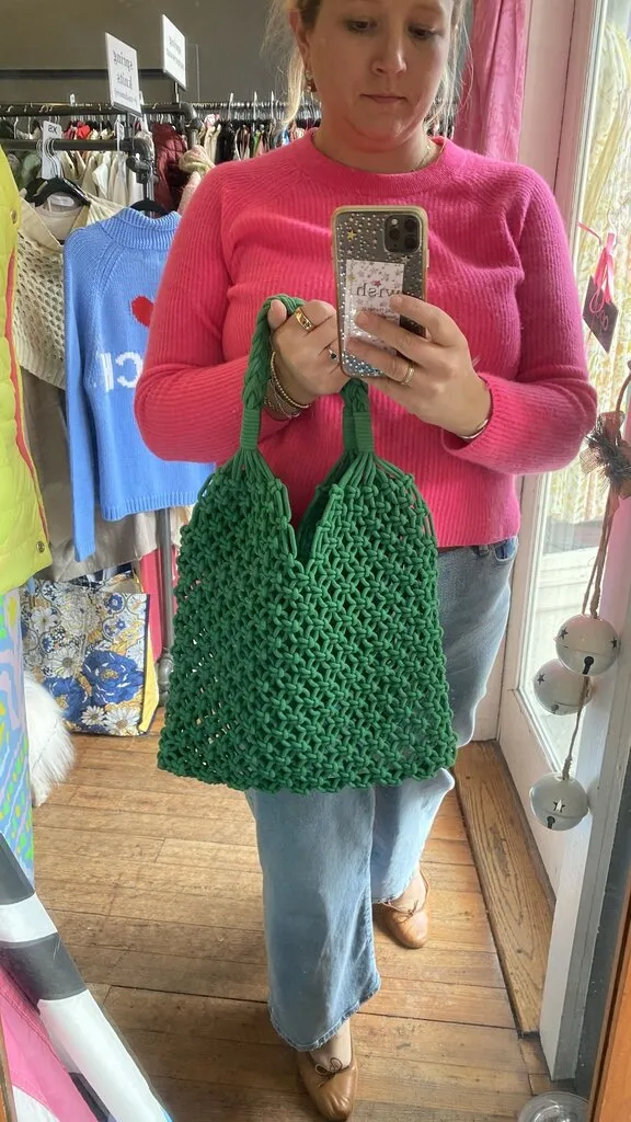 Knotted Rope Tote