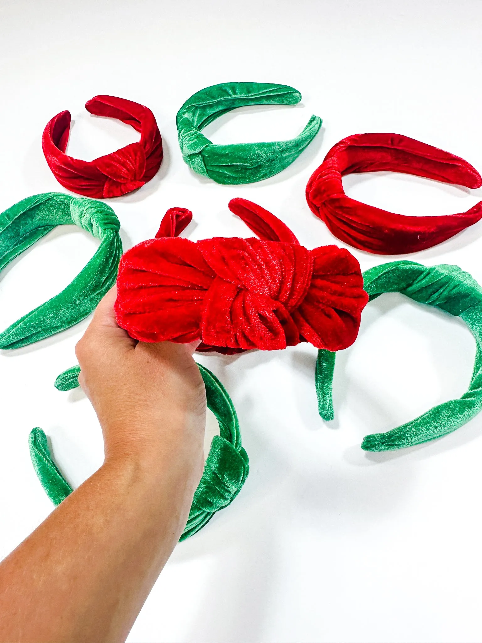 Knotted Velvet Headband