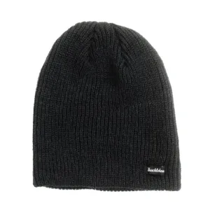 Knuckleheads Black Slouchy Beanie