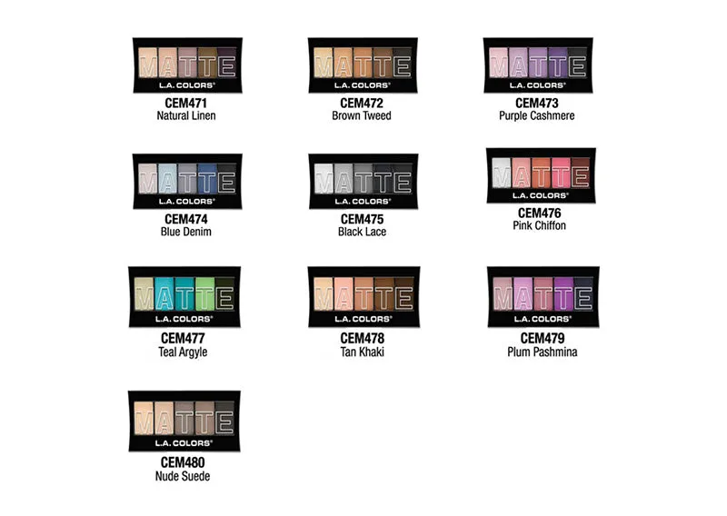 LA Colors Matte Eyeshadow