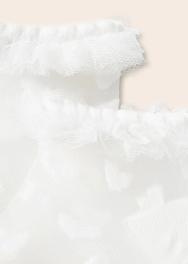 Lace Frilled Socks