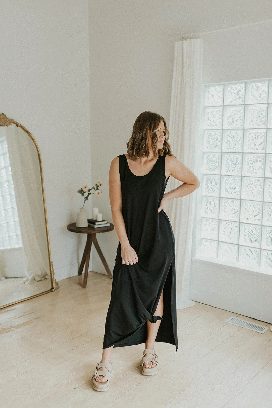 Ladies Relaxed Maxi Dress