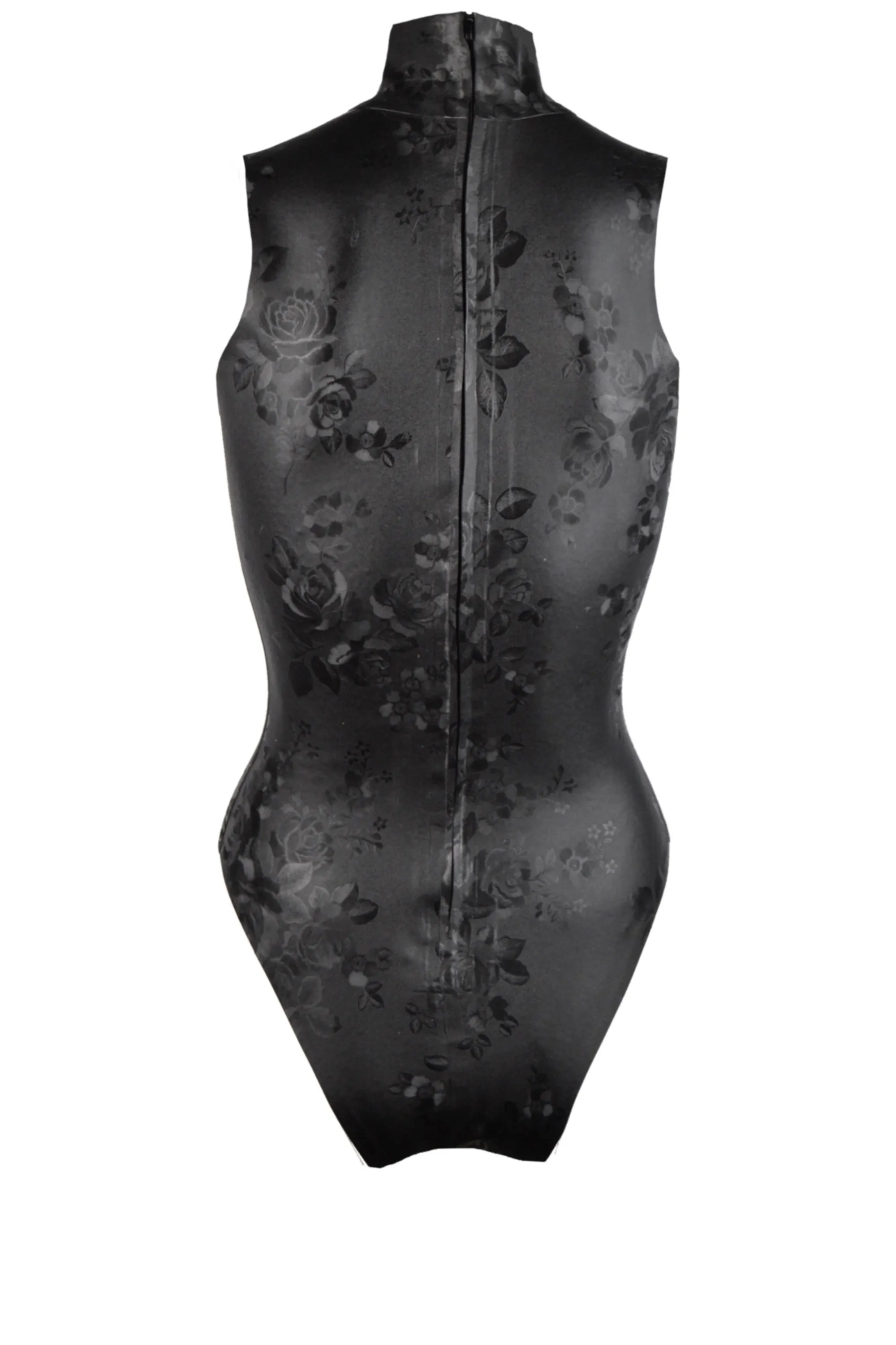 Latex rose playsuit