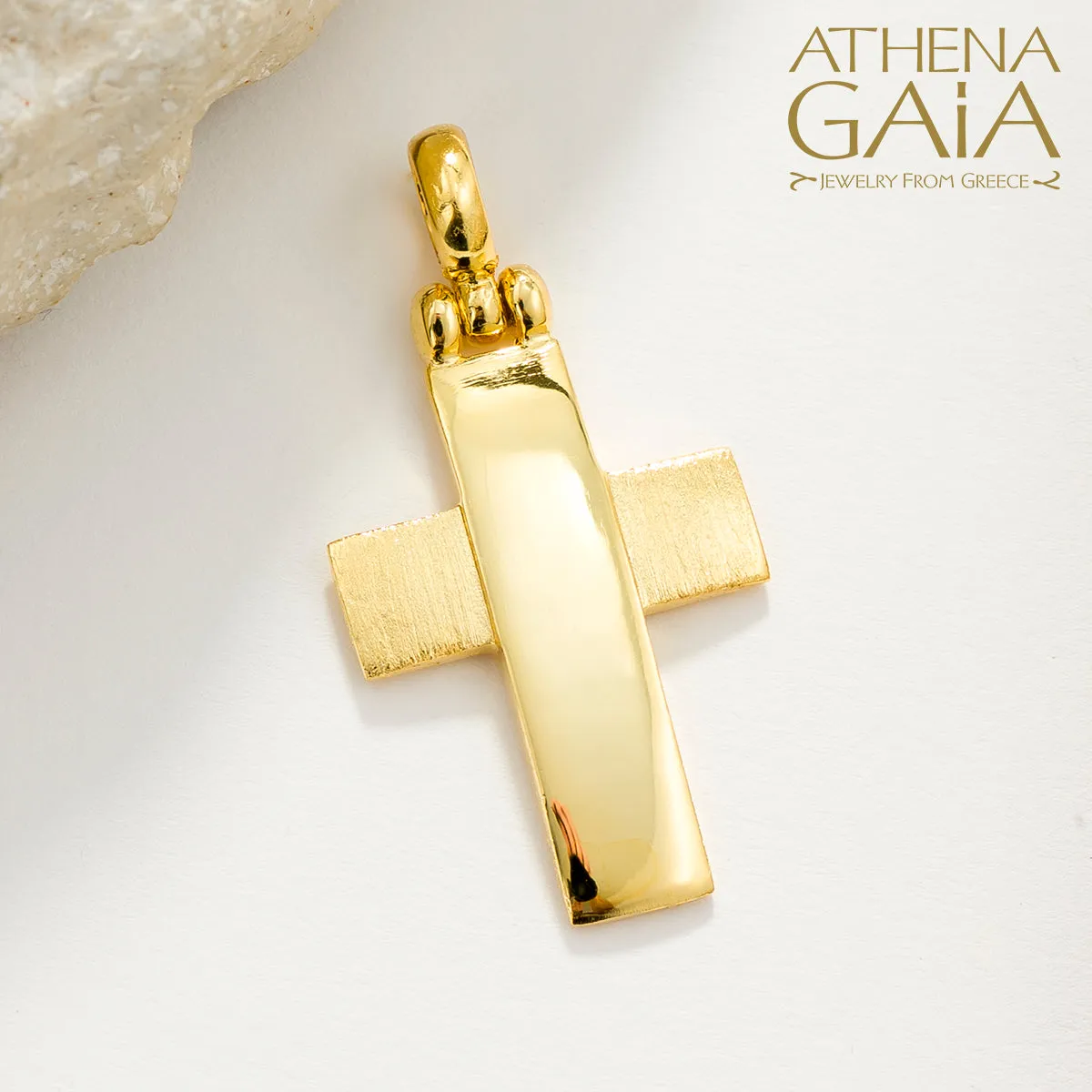 Layered Bar Latin Cross