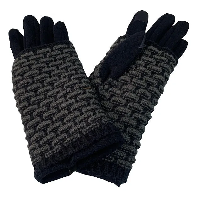 Layered knit gloves VG55