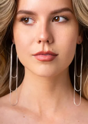 Layered String Earrings