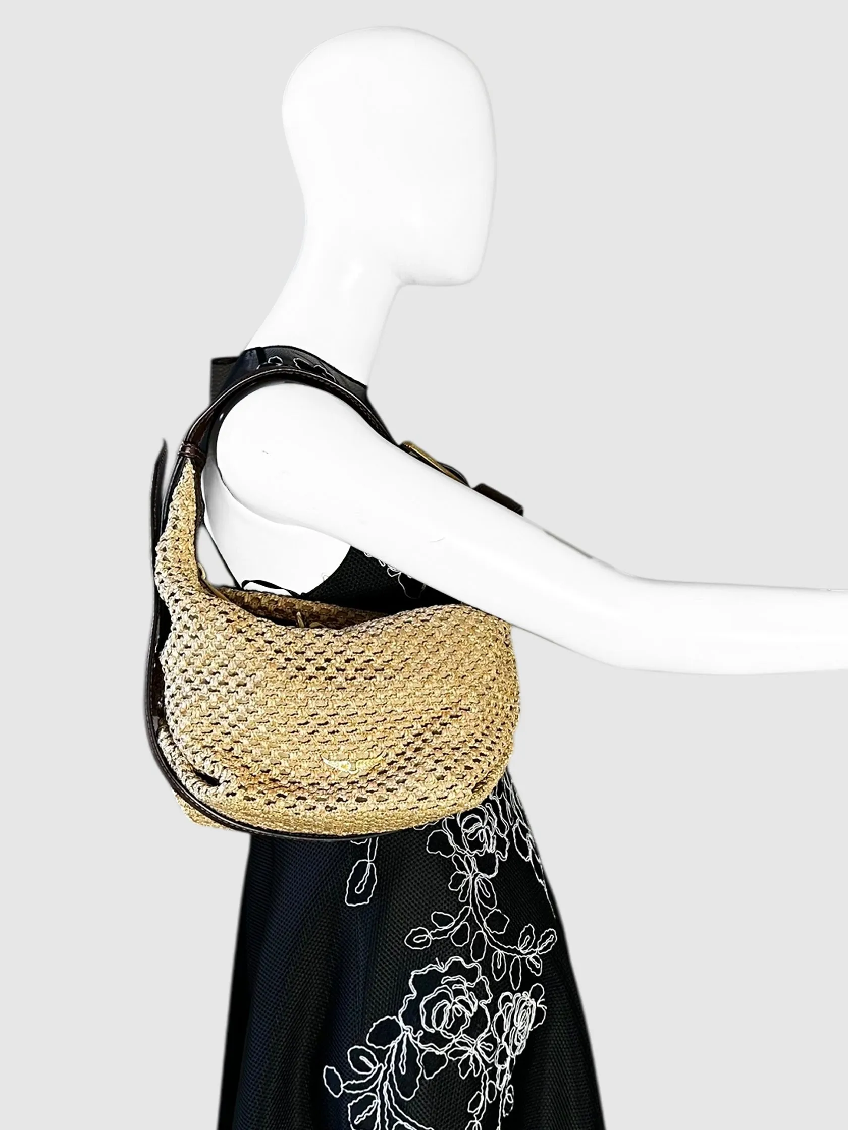 Le Cecilia Knotted Strap Bag