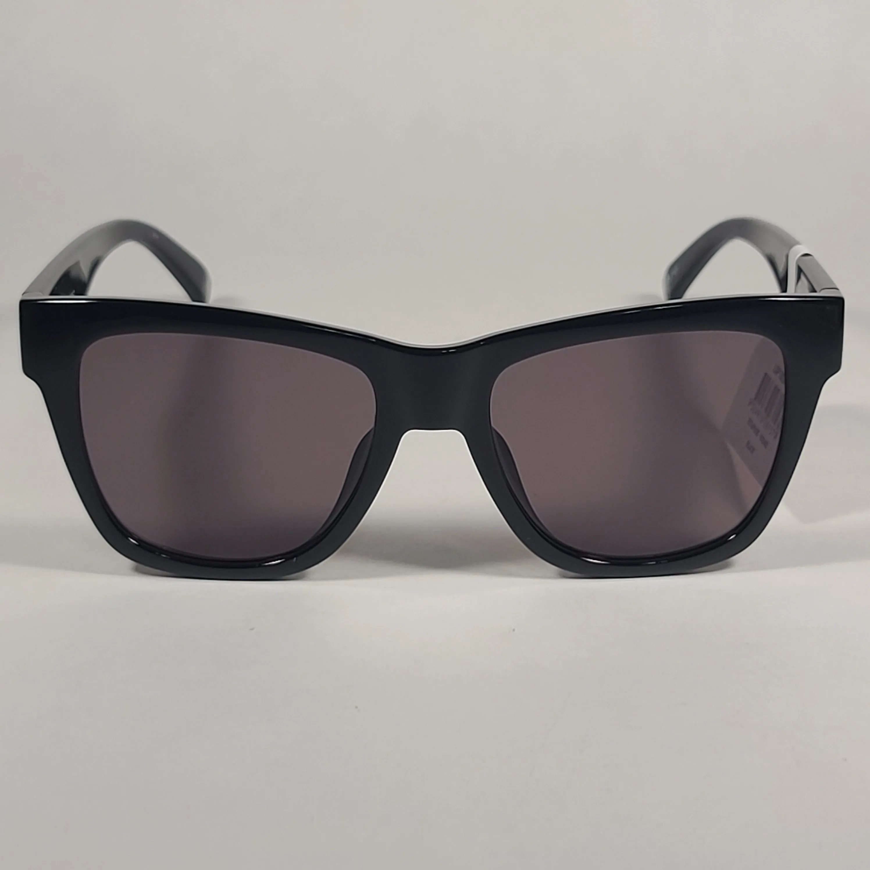 Le Specs Escapade Sunglasses Square Shiny Black Frame Smoke Gray Lens LSP1802462