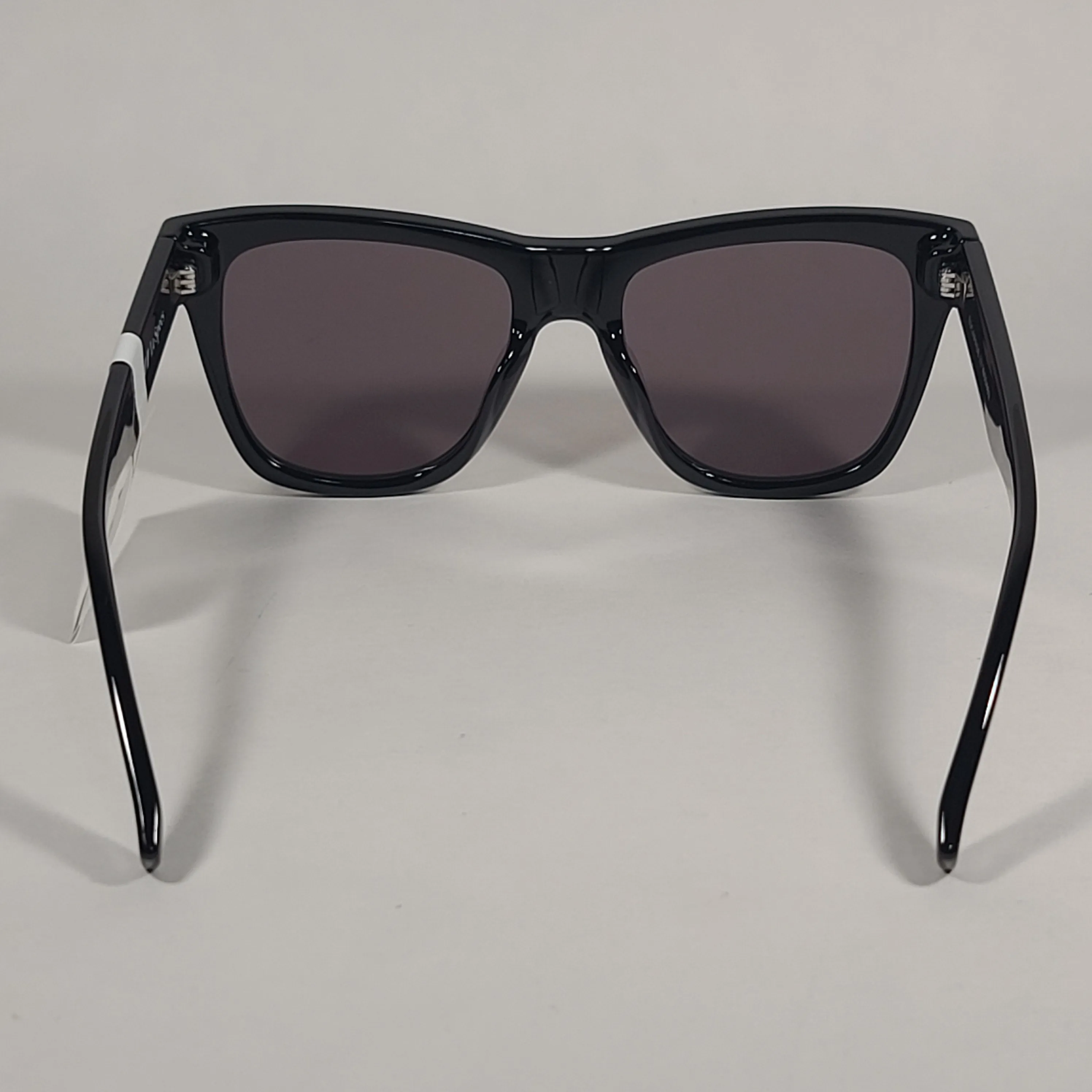 Le Specs Escapade Sunglasses Square Shiny Black Frame Smoke Gray Lens LSP1802462