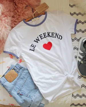 Le Weekend Cozy Tee