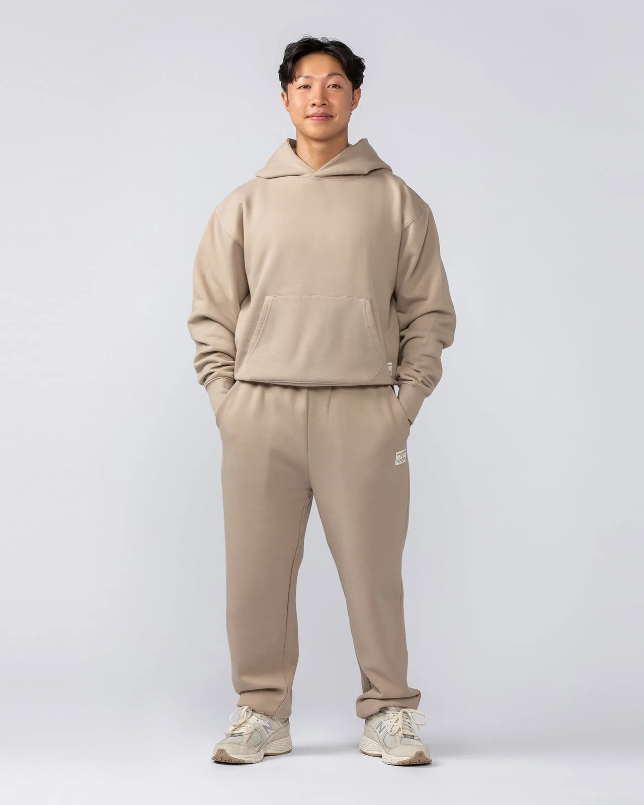 Lee Lem Cropped Hoodie - Washed Tuffet