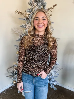 LEOPARD LAYERING SHIRT