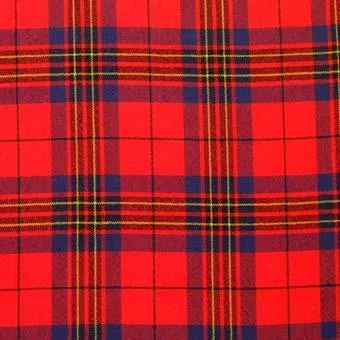 Leslie Modern Tartan Pocket Square