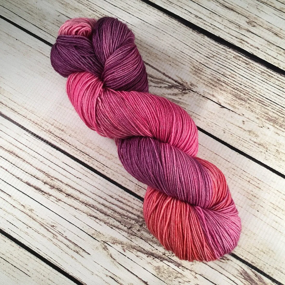 Lido: Superwash Merino Wool/Nylon Yarn | Hand-Dyed Skeins