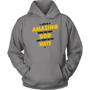 Life Is Amazing When You Fear God Crewneck Part 3