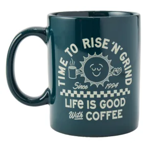 Life is Good Showtime Matchbook Rise Coffee Sun Jake's Mug