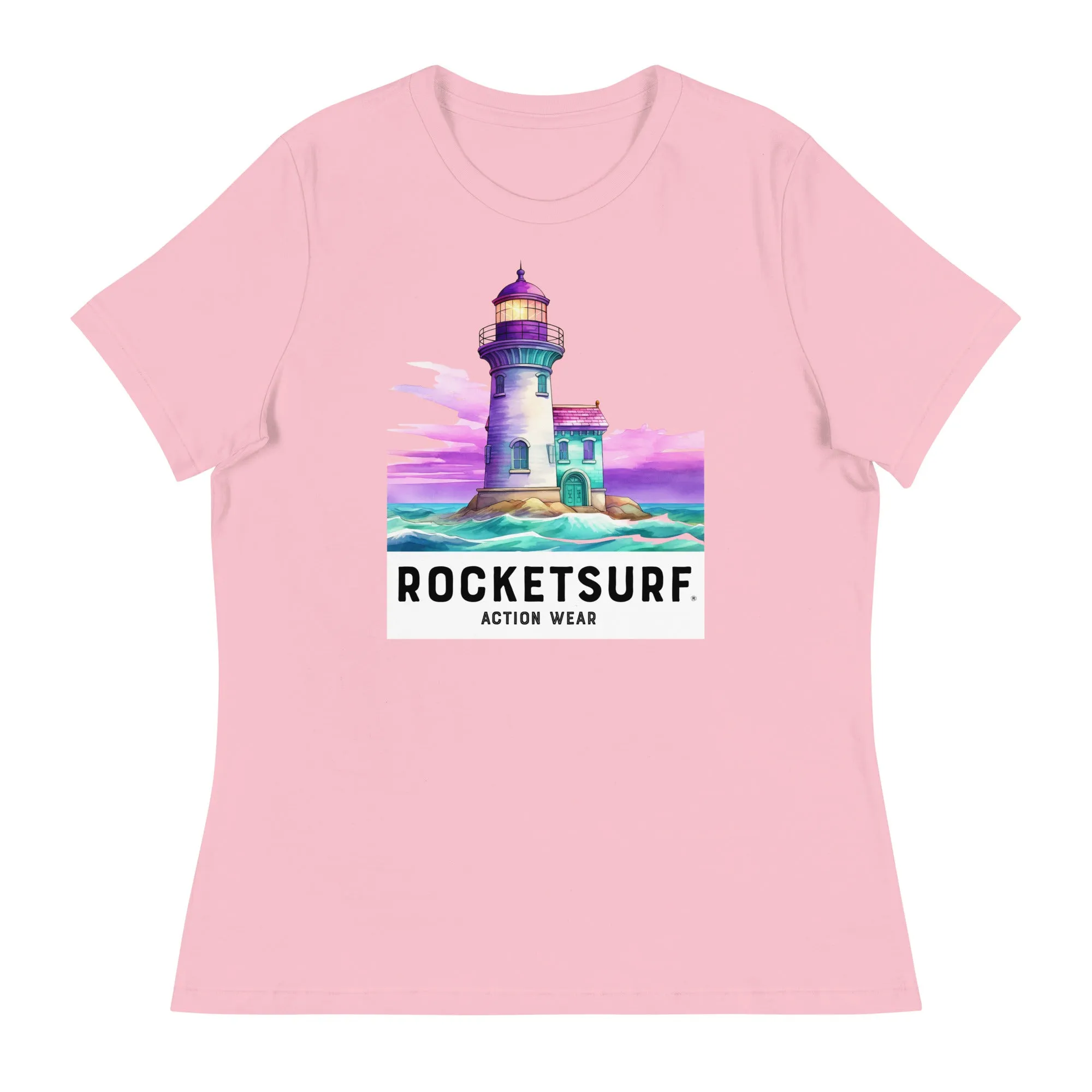 Lighthouse RocketSurf Women's Relaxed T-Shirt
