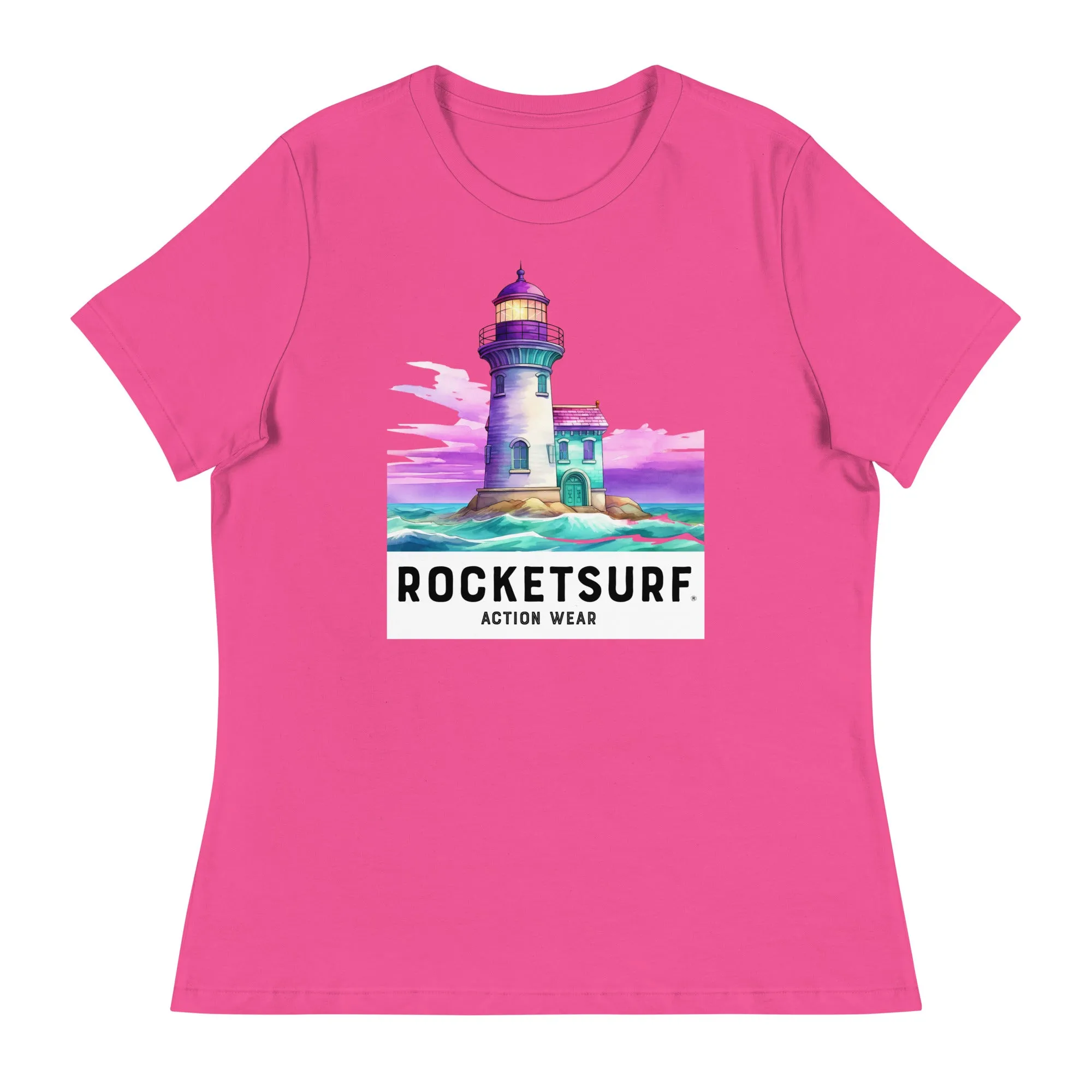 Lighthouse RocketSurf Women's Relaxed T-Shirt