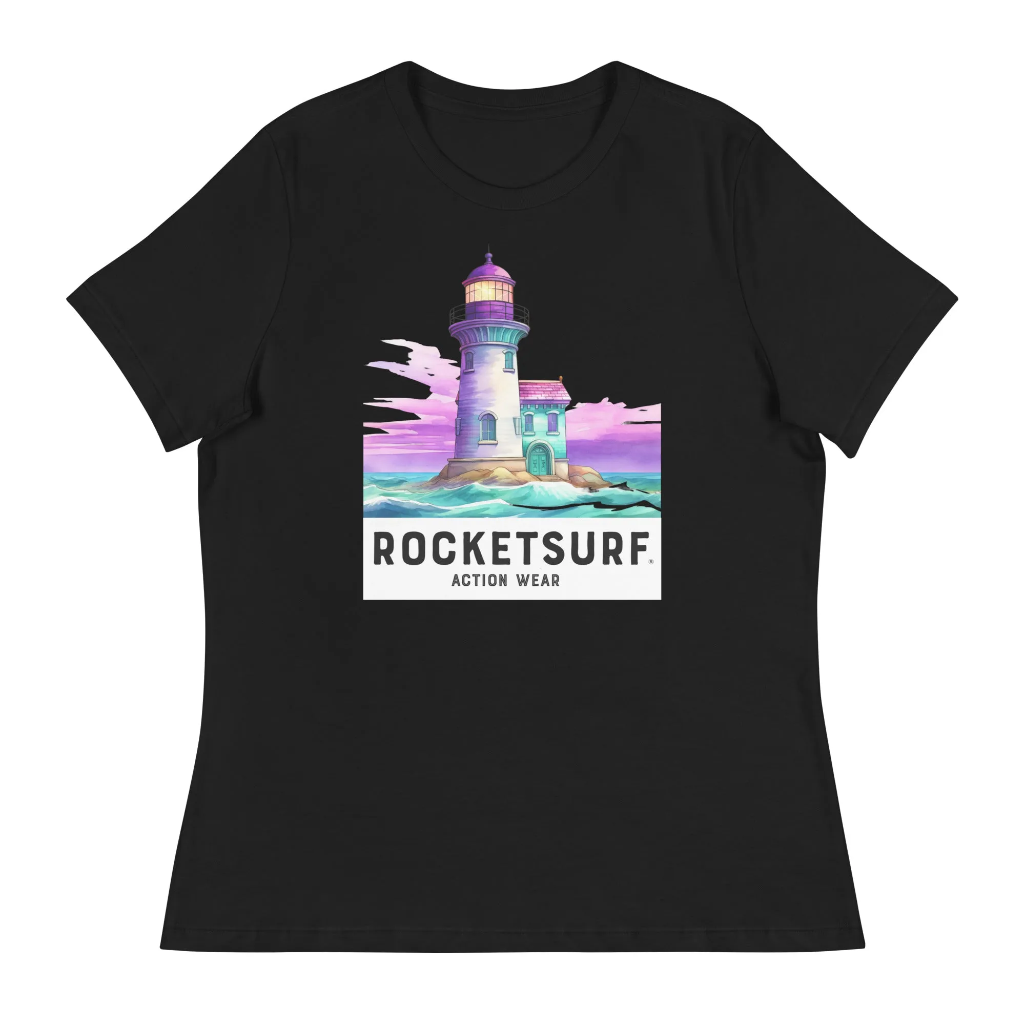 Lighthouse RocketSurf Women's Relaxed T-Shirt