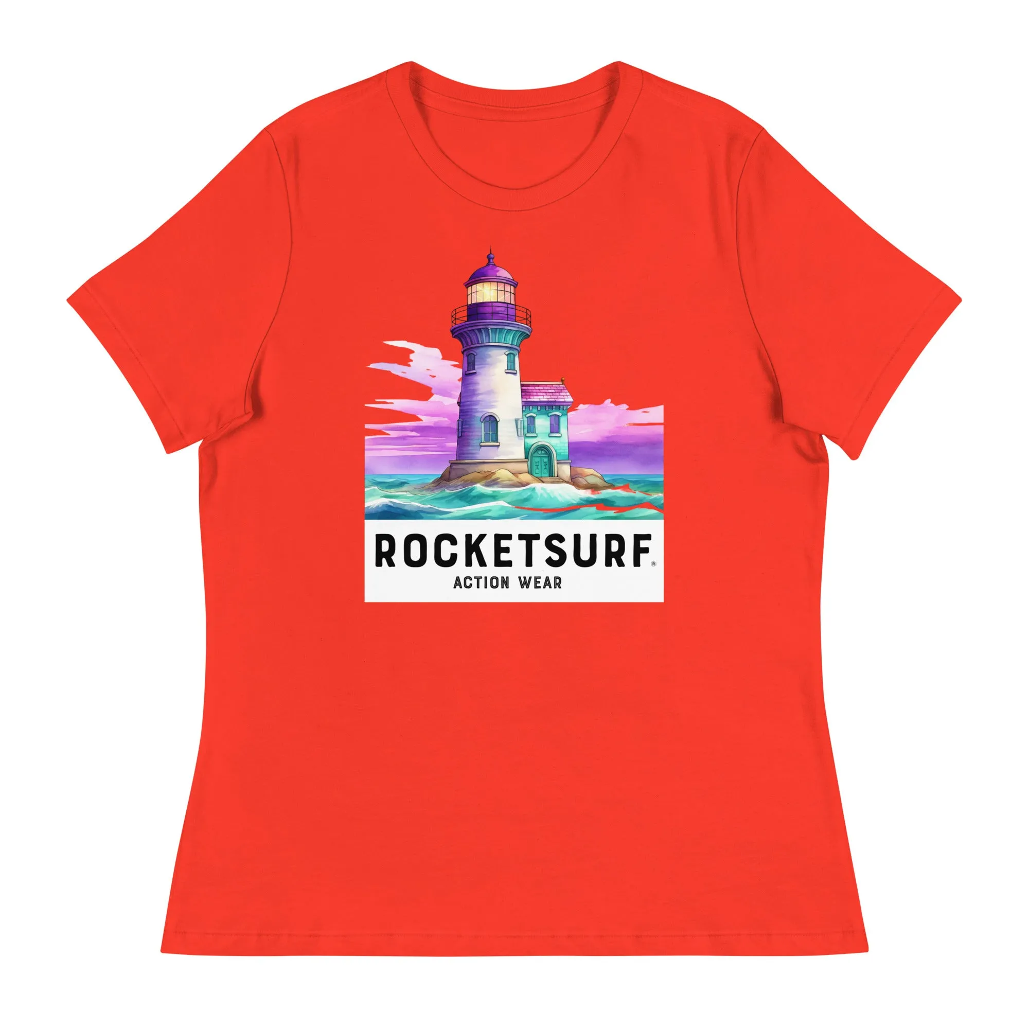 Lighthouse RocketSurf Women's Relaxed T-Shirt