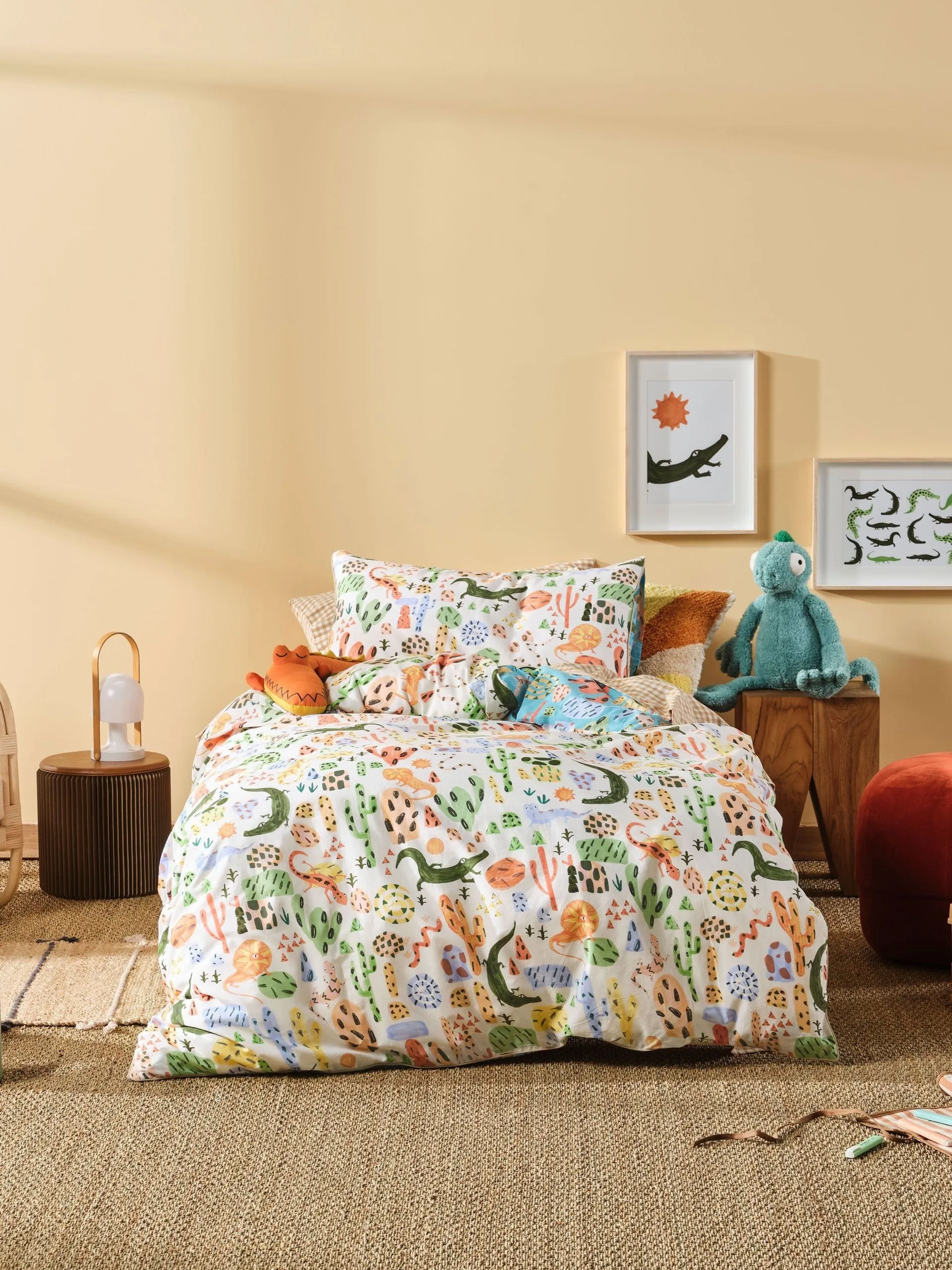 Linen House Aqua Tales & Scales Duvet Cover Set