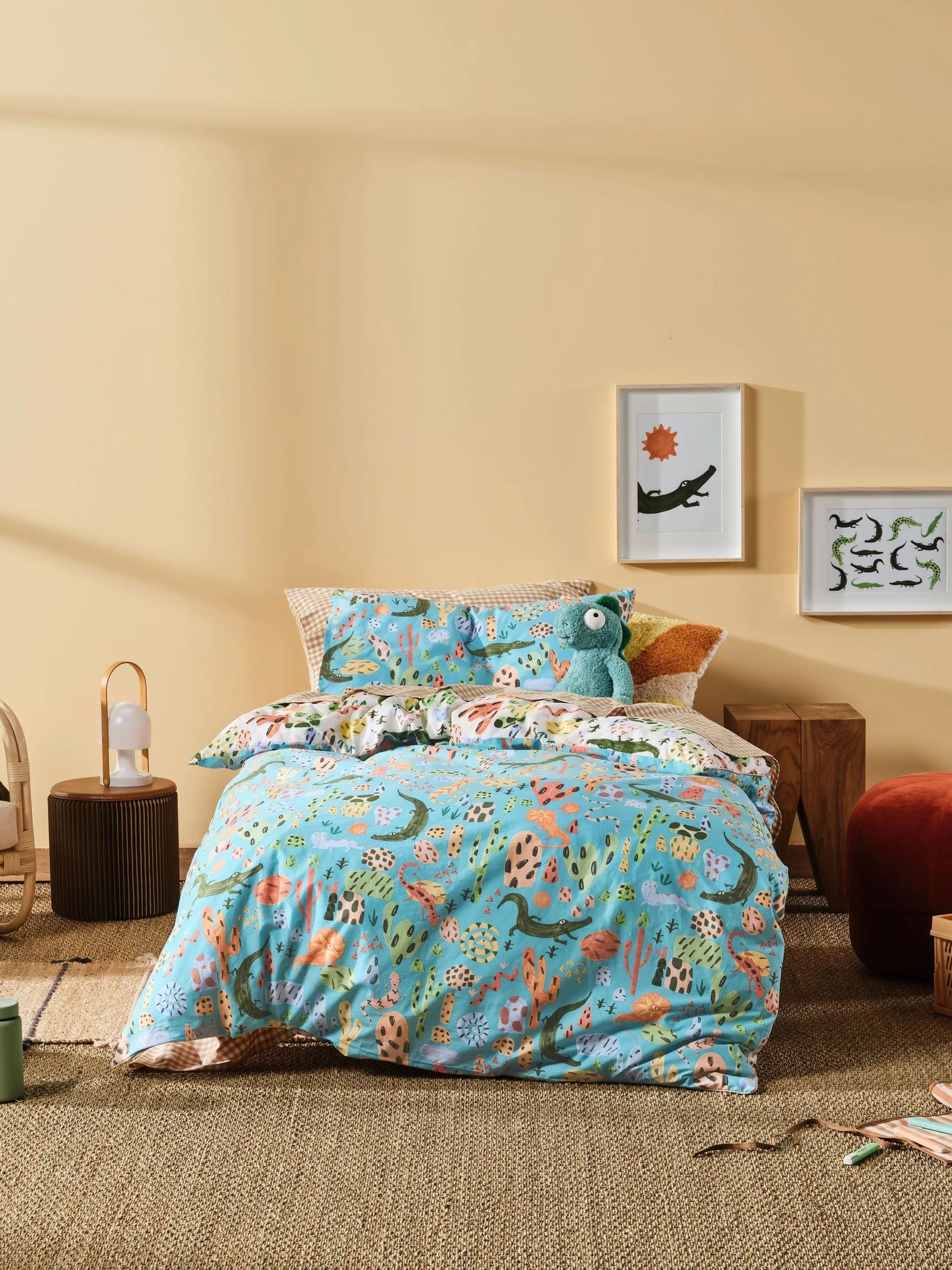 Linen House Aqua Tales & Scales Duvet Cover Set