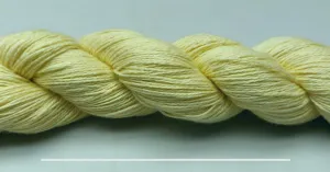 Linen Sportweight 2P Yarn - Corn Yellow  | SilkRouteIndia