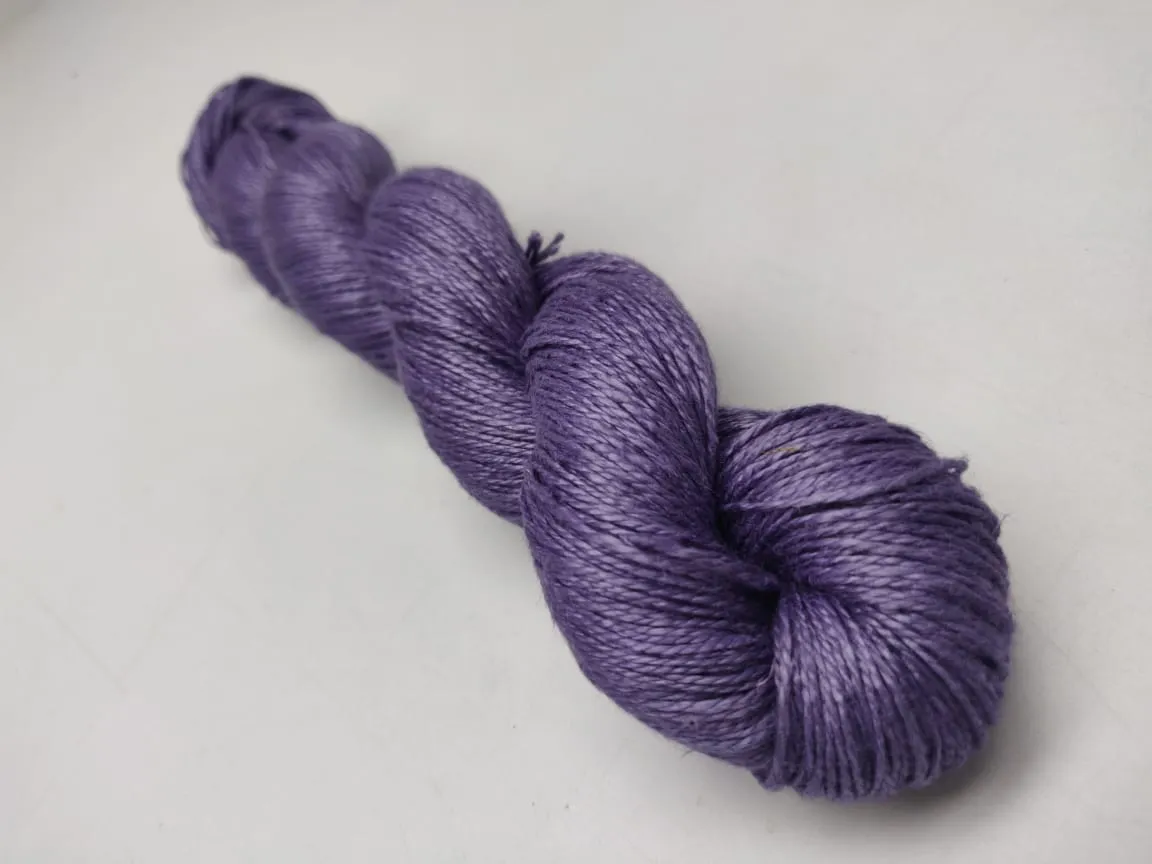 Linen Sportweight 2PLY Yarn- Blue Bell