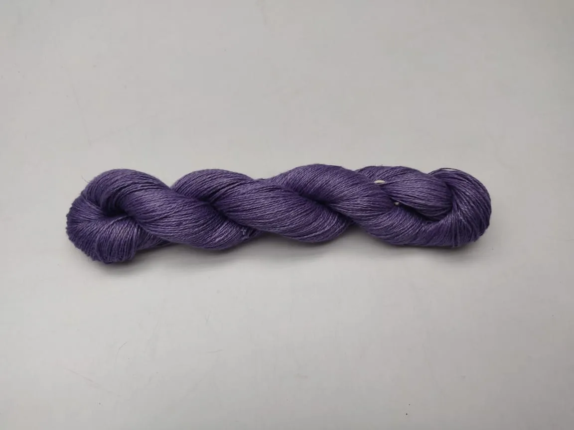 Linen Sportweight 2PLY Yarn- Blue Bell