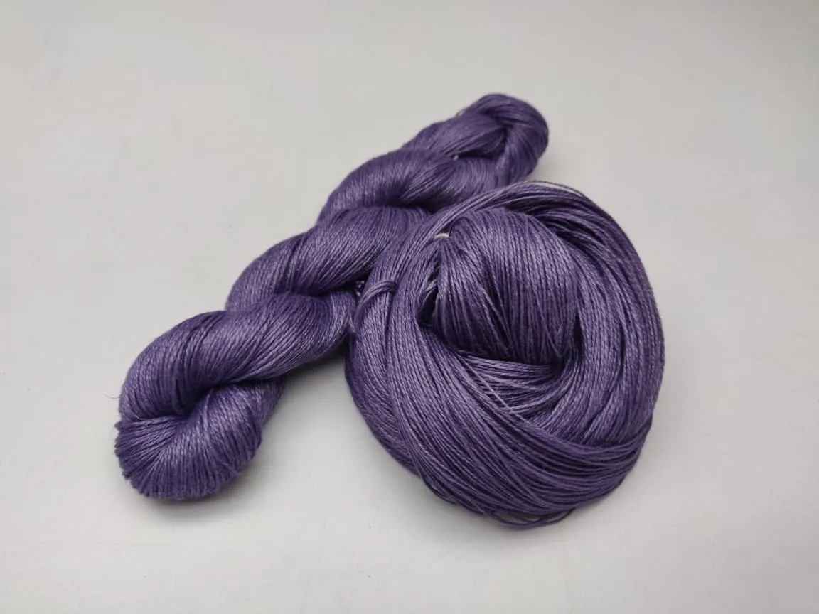 Linen Sportweight 2PLY Yarn- Blue Bell