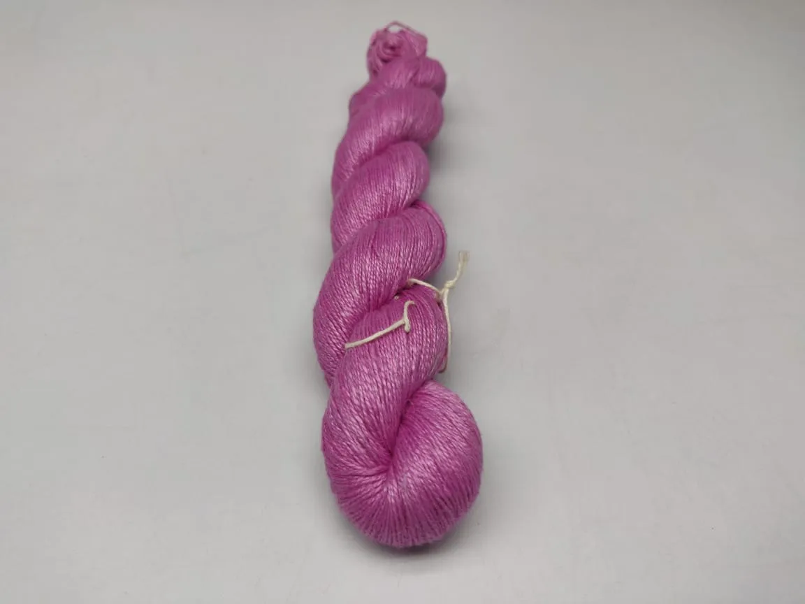 Linen Sportweight Yarn - BubbleGum