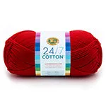 LION 24/7 Cotton Yarn - 100g - Medium 4 - 170m (186yds)