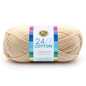 LION 24/7 Cotton Yarn - 100g - Medium 4 - 170m (186yds)