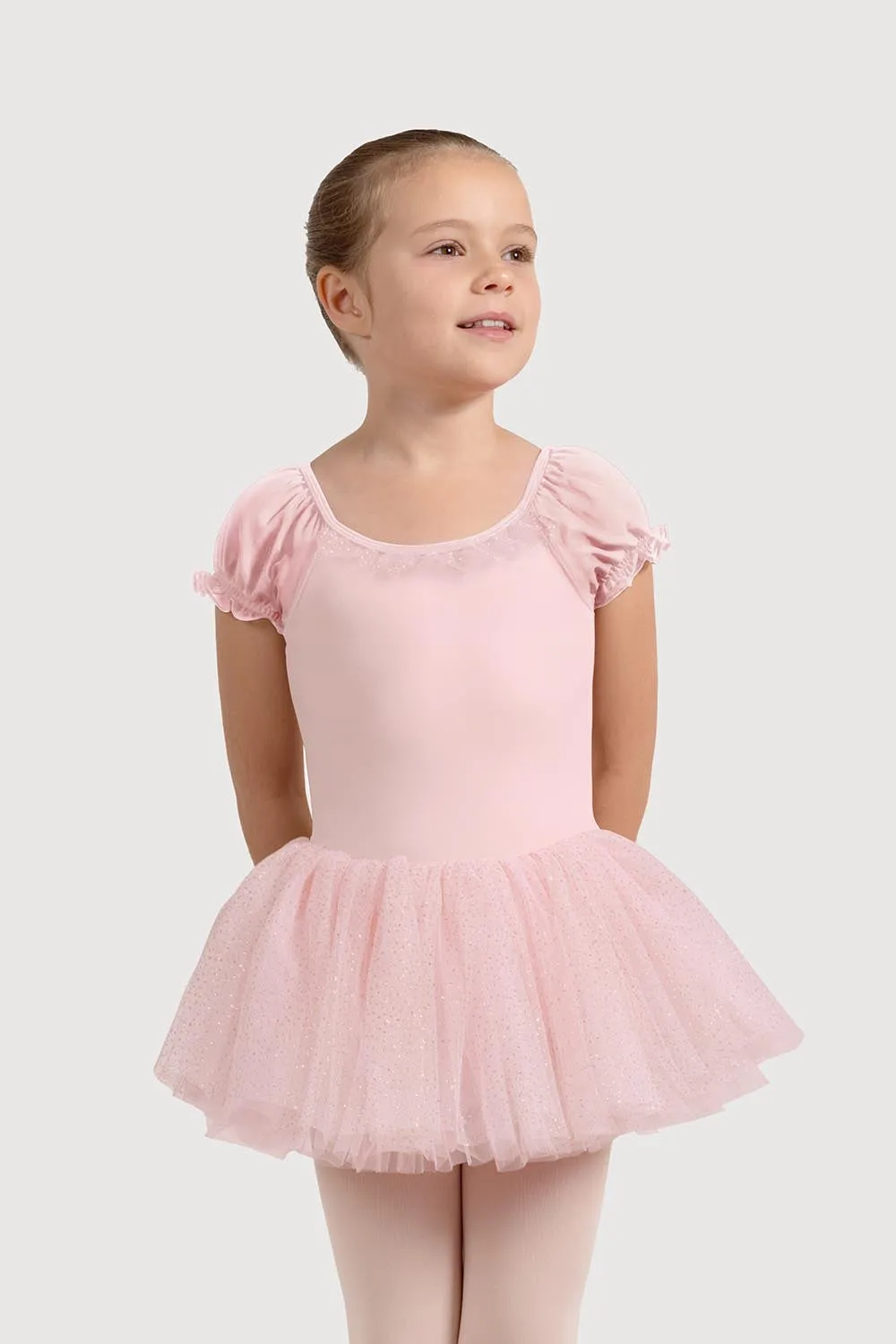 LM51559G - Mirella Miami Cap Sleeve Girls Tutu Dress