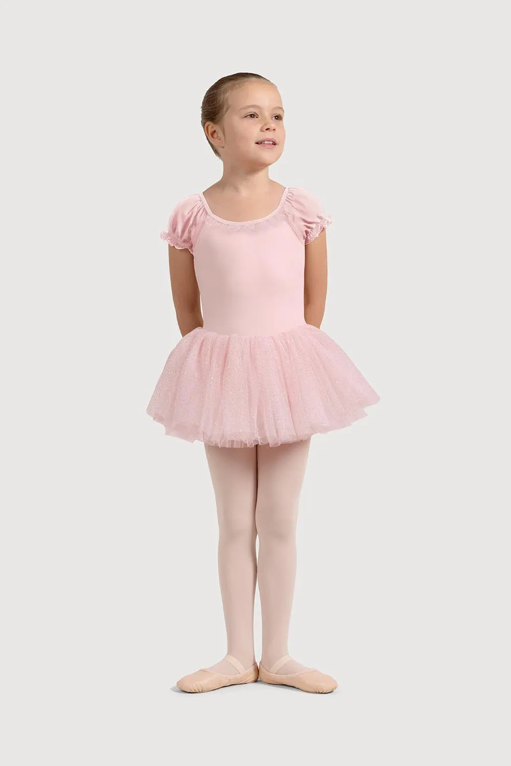 LM51559G - Mirella Miami Cap Sleeve Girls Tutu Dress