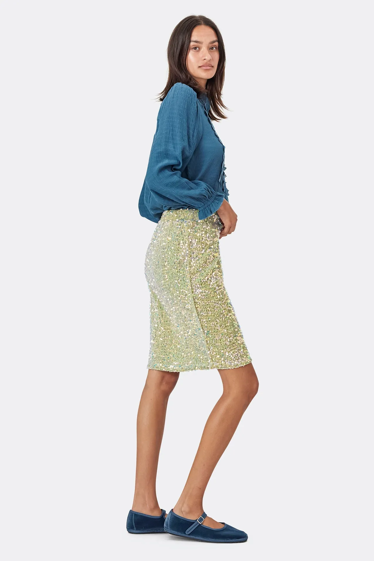 Lollys Laundry Anna Sequin Skirt
