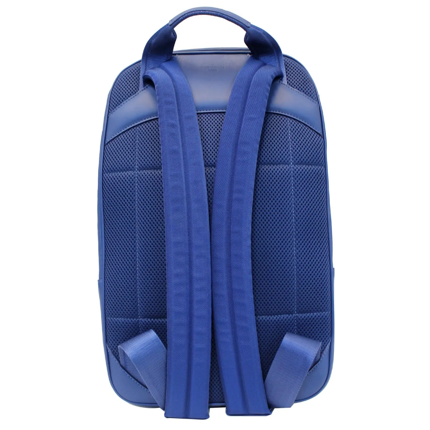 LOUIS VUITTON Michael NM Damier Infini Leather Backpack Bag Blue