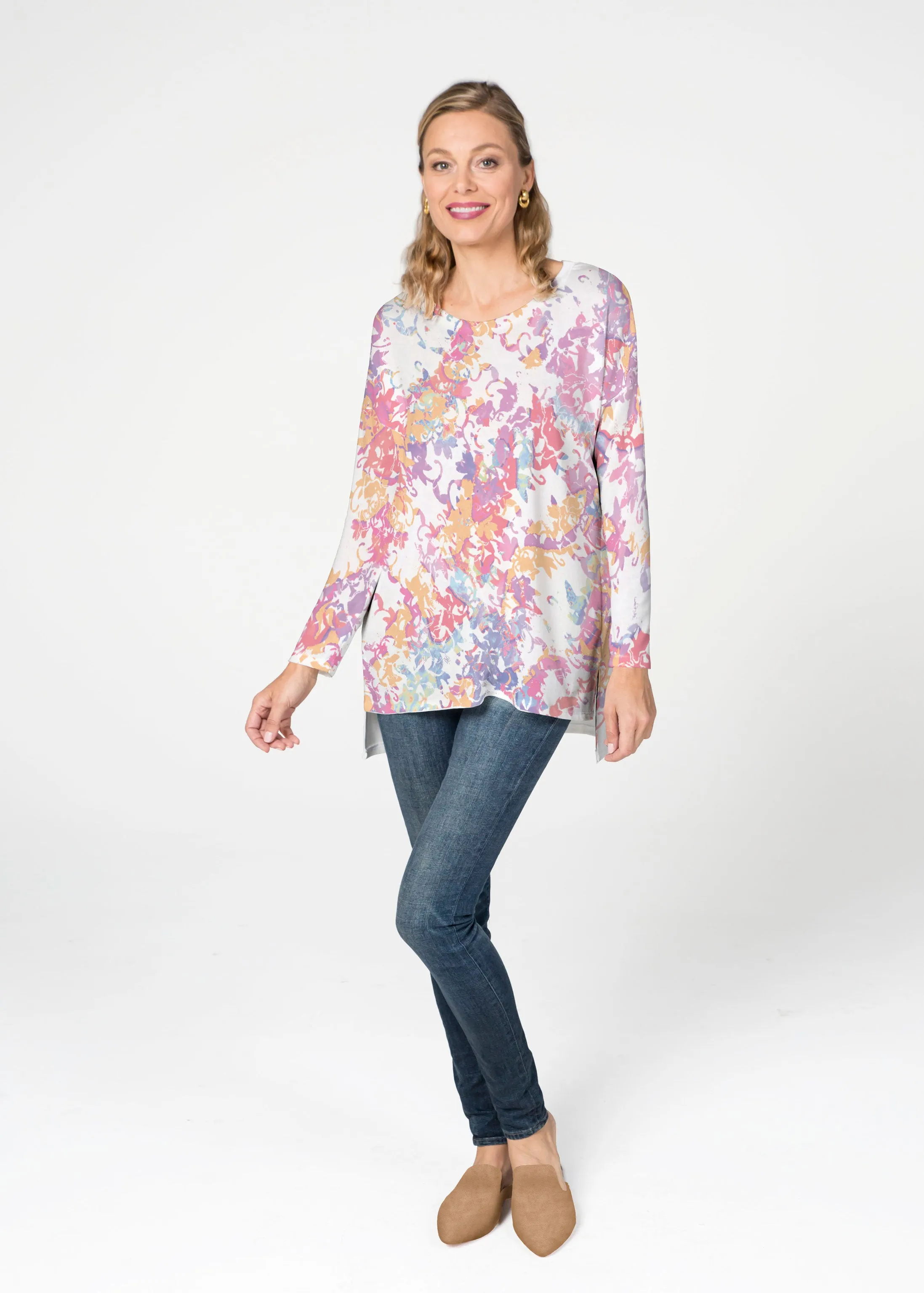 Lovely (19207) ~ Slouchy Butterknit Top