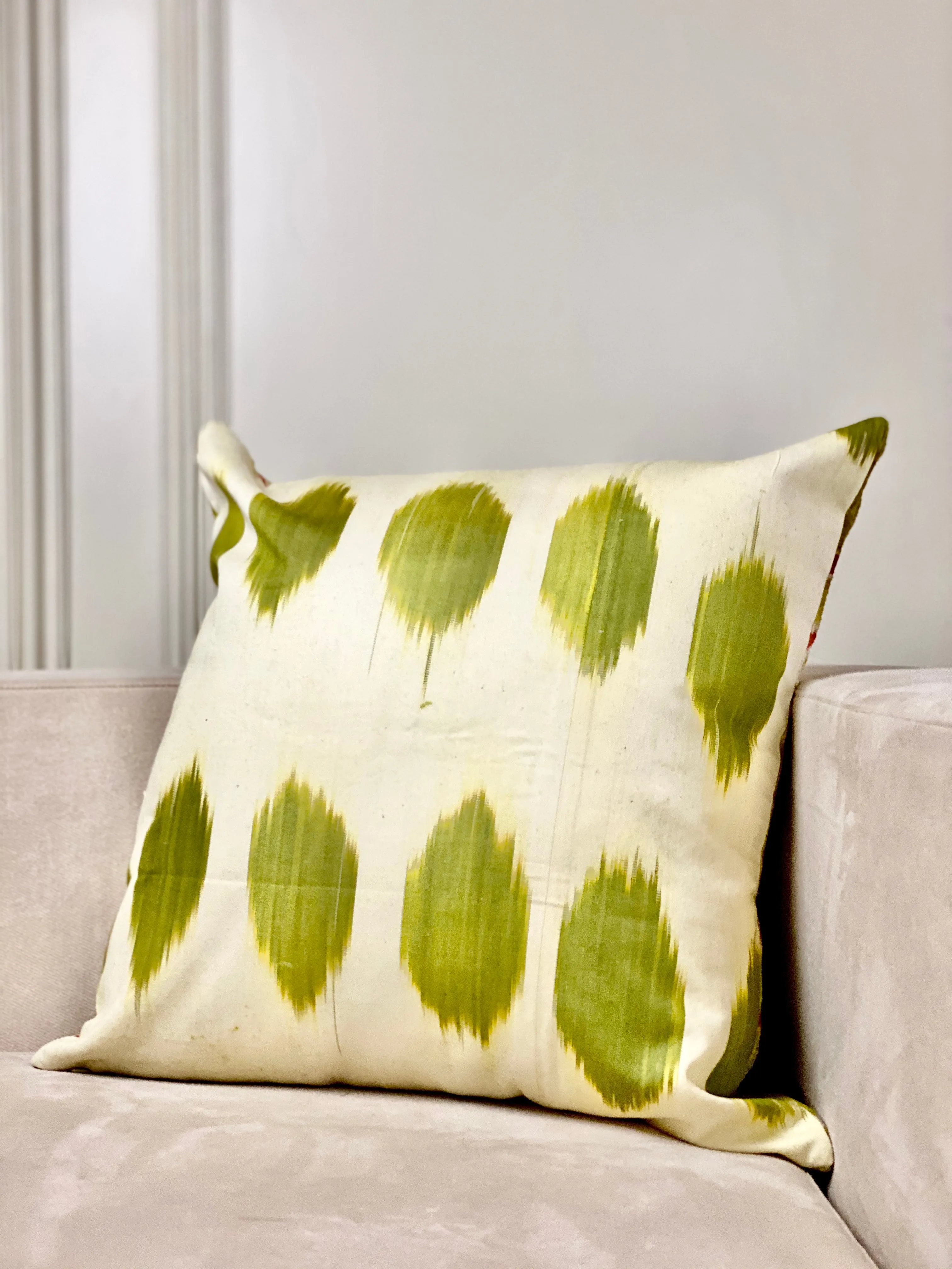 Luxe Chartreuse Pillow Cover