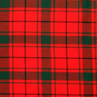 MacDonald of the Isles Red Modern Tartan Pocket Square