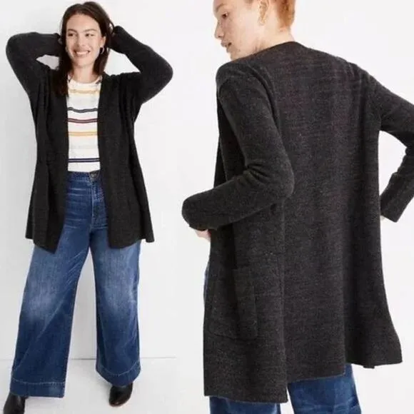 Madewell Donegal Kent Cardigan Sweater in Coziest Yarn S