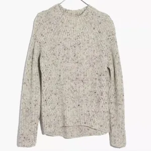 Madewell Donegal Northfield Mockneck Wool Blend Sweater
