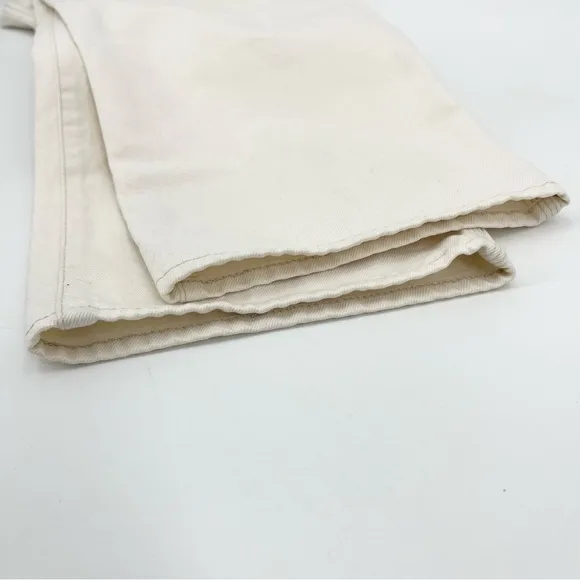 Madewell Low-Slung Straight Carpenter Jeans in Vintage Canvas 30”