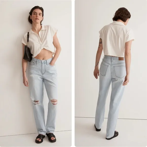Madewell slouchy boyjean