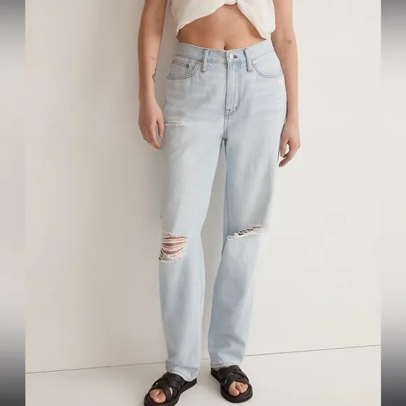 Madewell slouchy boyjean